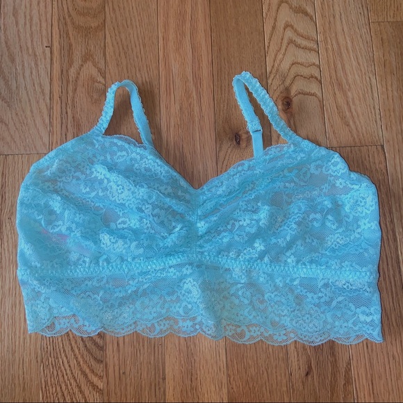 PINK Victoria's Secret Other - NEW Victoria’s Secret PINK! Blue Lace Bralette